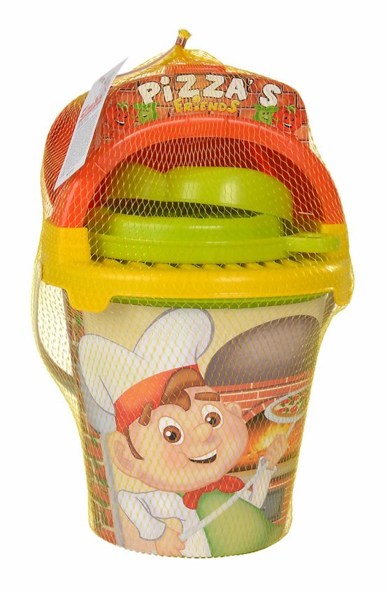 Simba 107114400 Pizza Bucket Set Multi-Coloured - Image 3