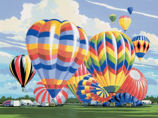 Royal & Langnickel PAL5 Ballooning Painting by Numbers Kit - Image 2
