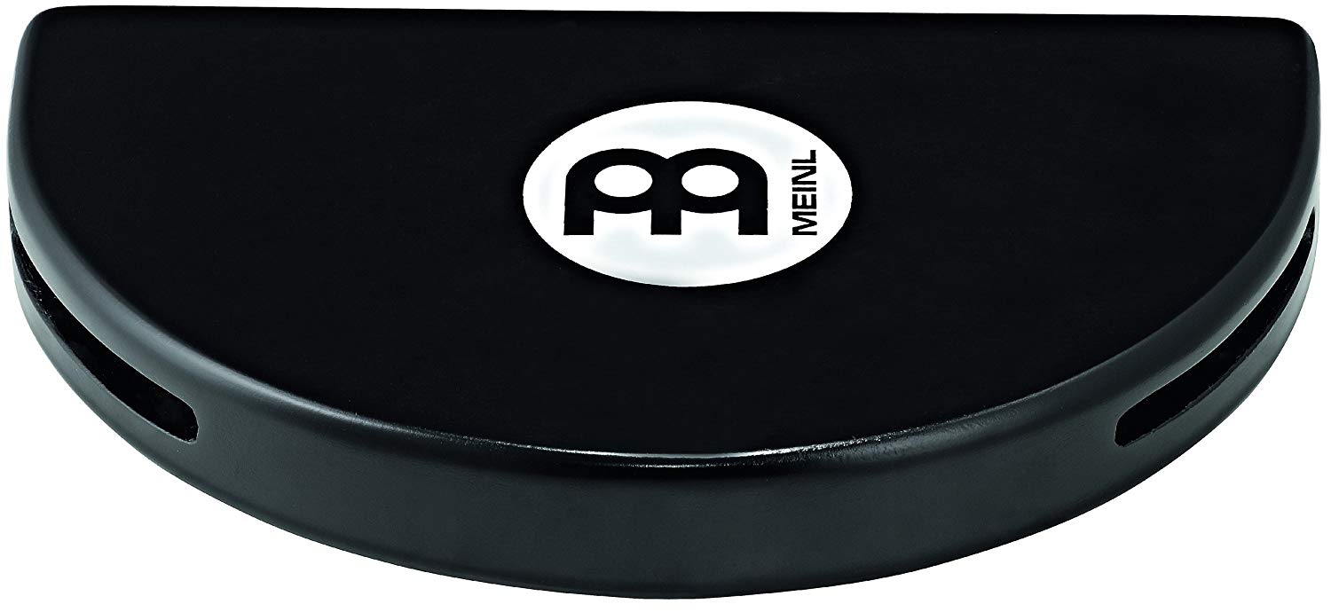 Meinl Percussion Wood Side Snare - Side Accessory Snare for Instruments - With Velcro Fastener - Siam Oak, Black (WSS1BK)