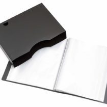 A4 Presentation Display Book – File Folder with 150 Pockets 300/Sides – Storage Case Portfolio Folder with Plastic Sleeves - Poly Pocket Folder - by Arpan (Black)