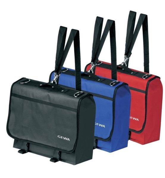 Gewa 277402 Bag for Music Stands and Sheets Basic Rot Carrying strap, 38 x 29 x 7 cm