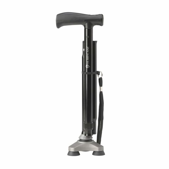 Drive HurryCane Folding All-Terrain Cane/Walking Stick, Red - Image 3