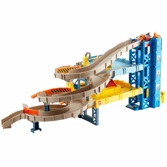 Matchbox Large-Scale 4-Level Garage Play Set and Tow Truck [Amazon Exclusive] - Image 4
