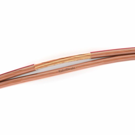 KabelDirekt – Pure Copper Stereo Audio Speaker Wire & Cable – Made in Germany – 2x2.5mm² – 50m – (For Hifi Speakers and Surround Sound Systems, Pure Copper, with polarity markings) - Image 2