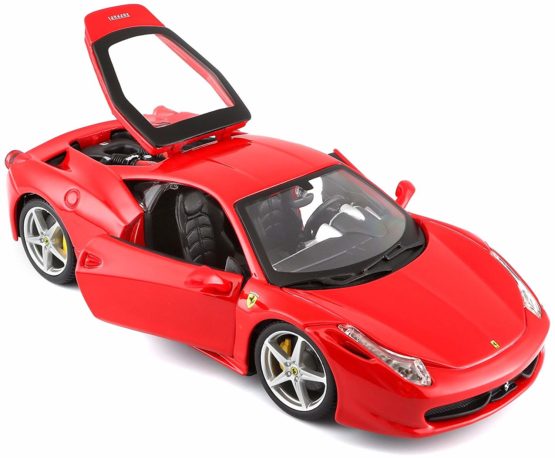 Bburago Ferrari 458 Italia 1:24 Diecast Model Car - Image 2