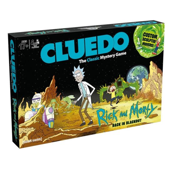 Rick and Morty Cluedo Mystery Board Game