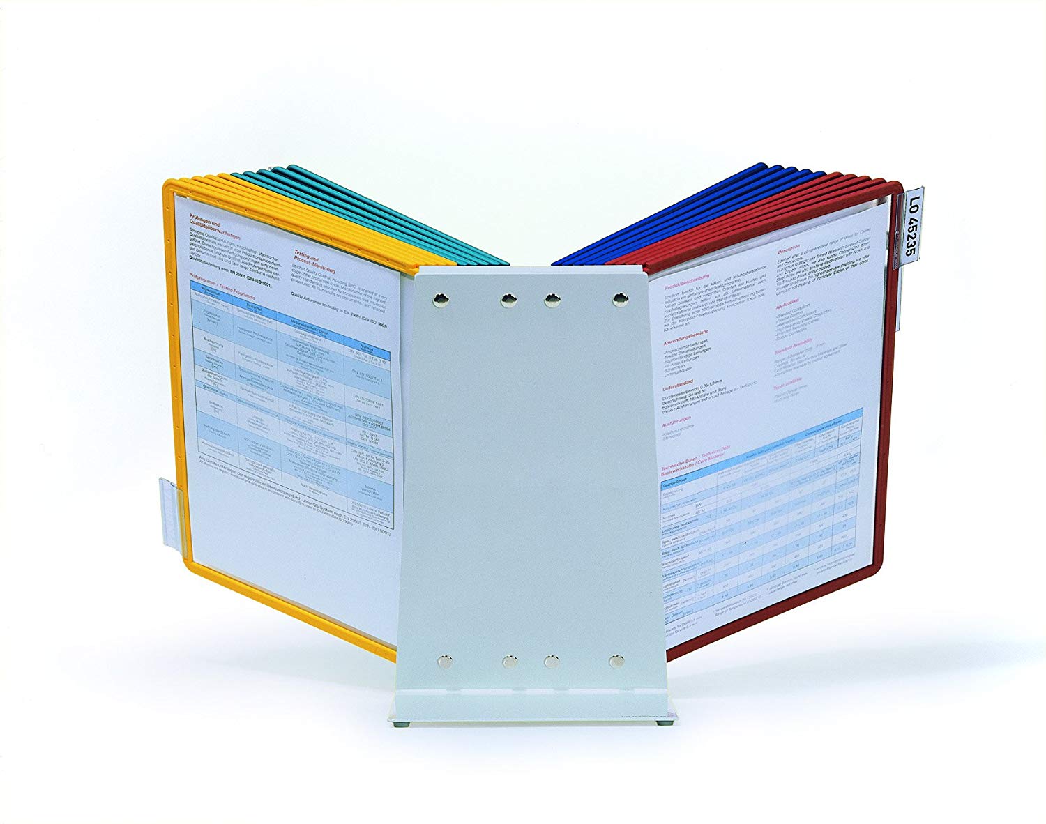 Durable VARIO Display Panel Desk Unit, Assorted, 20 boards - Image 3
