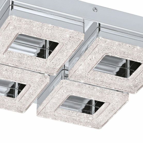 EGLO 95657 LED Chrome Wall/Ceiling Lamp FRADELO - Image 2