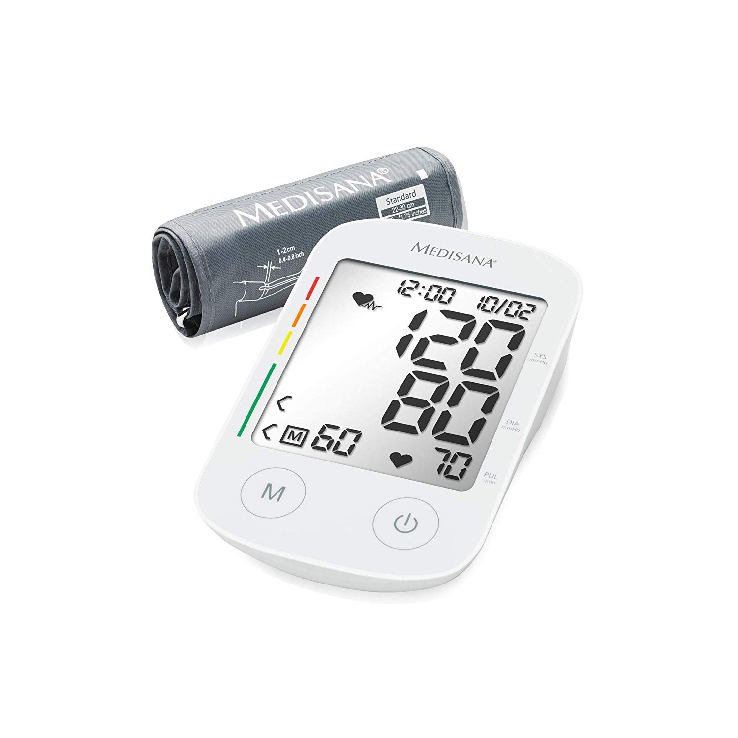 Medisana BU 535 Voice Upper arm blood pressure monitor, Automatic Digital Blood Pressure Machine with Voice Output