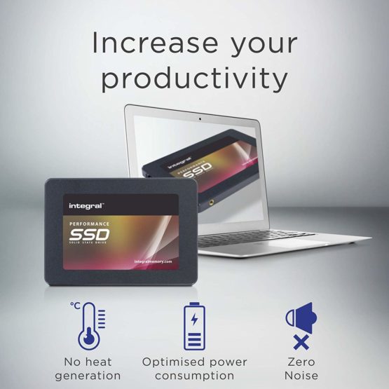 Integral P Series 5 480GB SATA III 2.5 Internal SSD, up to 560MB/s Read 540MB/s Write, Black - Image 4