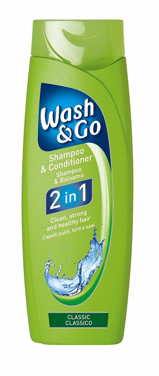 Wash & Go 2 in 1 Classic Shampoo and Conditioner X 9 bottles