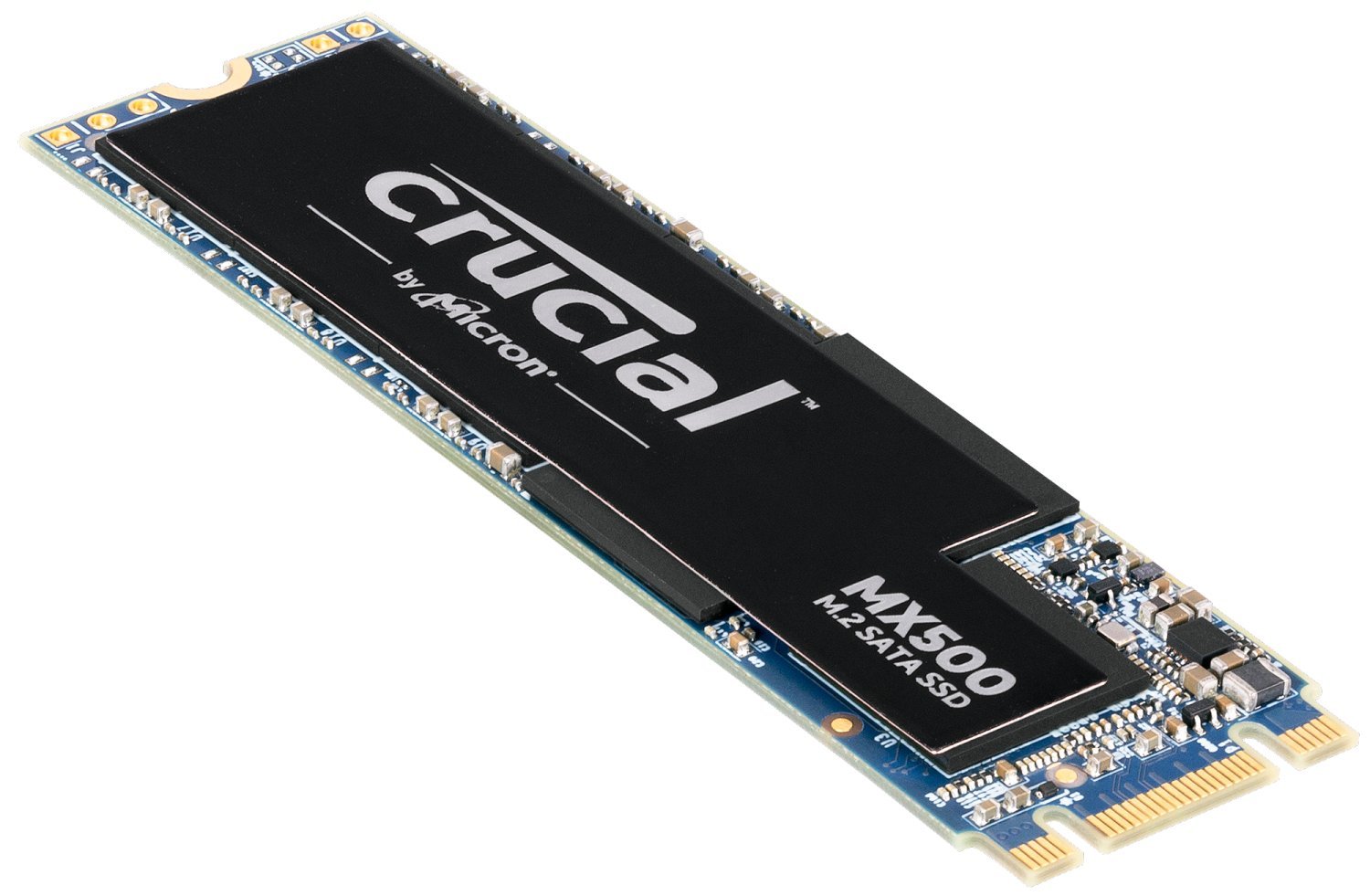 Crucial MX500 250 GB CT250MX500SSD4-Up to 560 MB/s (3D NAND, SATA, M.2 Type 2280SS, Internal SSD), Black - Image 2