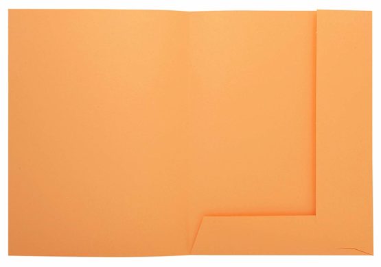 Exacompta - Ref. 335007E - Super 210 Printed 2 Flap Folders, A4 - Orange, Pack of 50 - Image 2