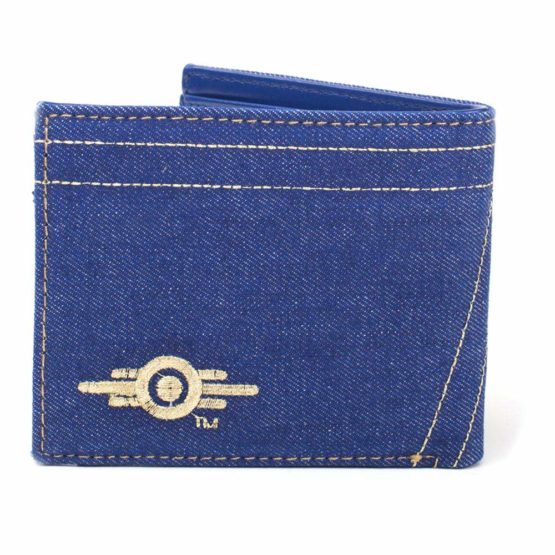 Fallout - Vault 76 Vintage Denim Bifold Wallet - Image 3