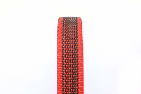 Julius-K9 216GM-R-1-2HS Color & Gray Super-Grip Leash with Handle and O-Ring, 20 mm x 1.2 m, Red-Gray - Image 4