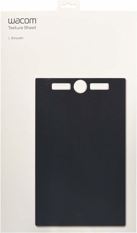 Wacom Ack122311&Nbsp; Texture Sheet (Size: L) Smooth Black