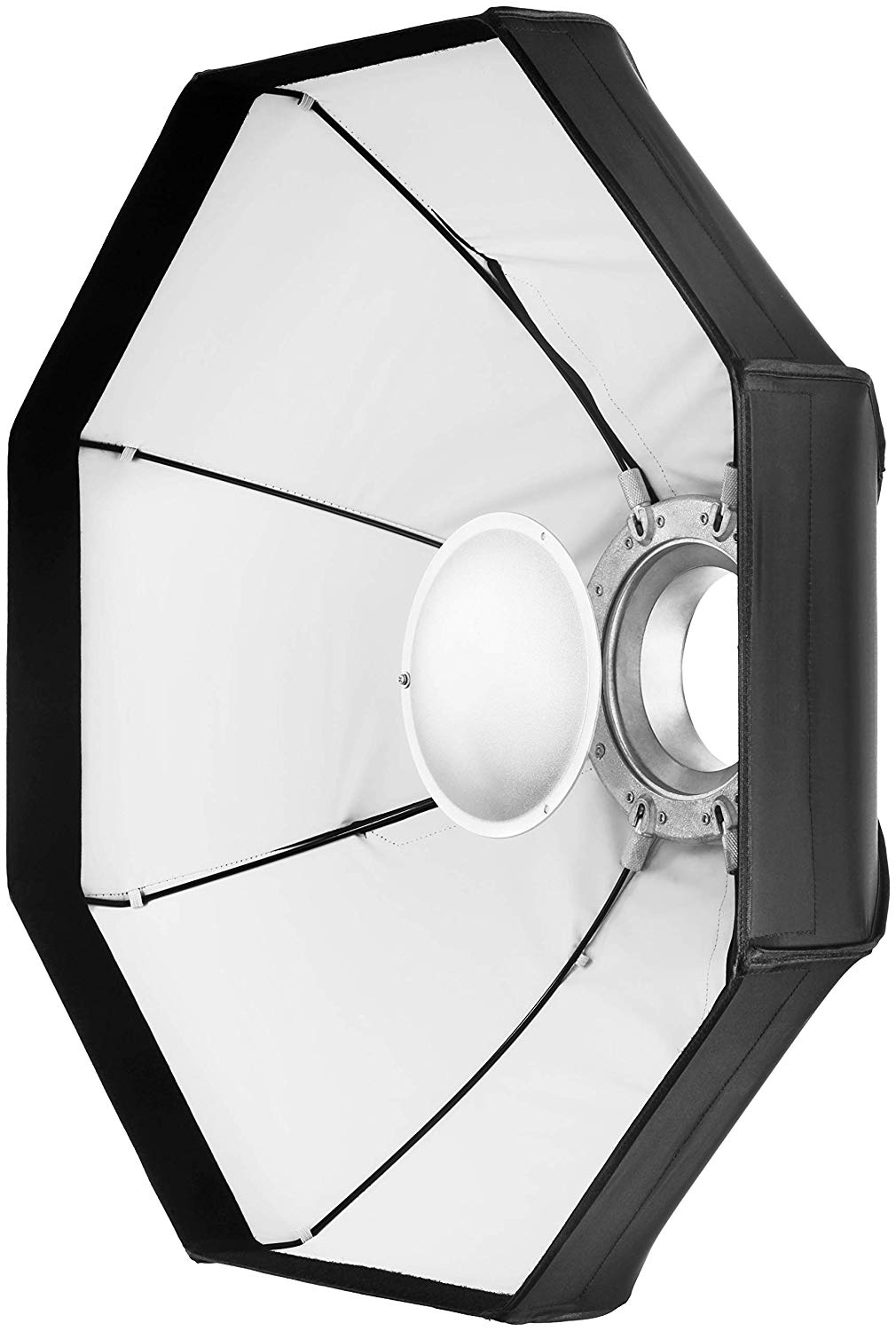 Rollei Pro Beauty Dish 80 cm - Foldable Beauty Dish with Bowens connection, ideal for People photography, Conversion to softbox possible