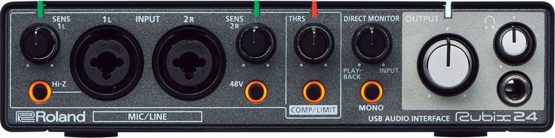 Roland RUBIX24 2-In/4-Out High-Resolution Interface, 2-in/4-out Hi-Res Interface For Mac, PC and IPad - Image 2