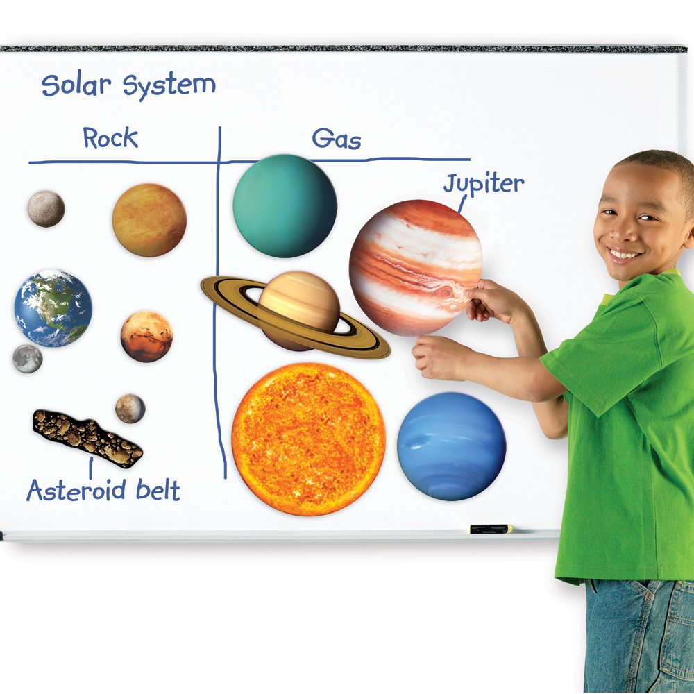 Learning Resources Giant Magnetic Solar System,25cm, Multicolored - Image 2