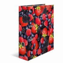 HERMA Lever Arch File Fruits with Waldberries Motif, A4, 70 mm Spine, with Inner Print, 1 Folder