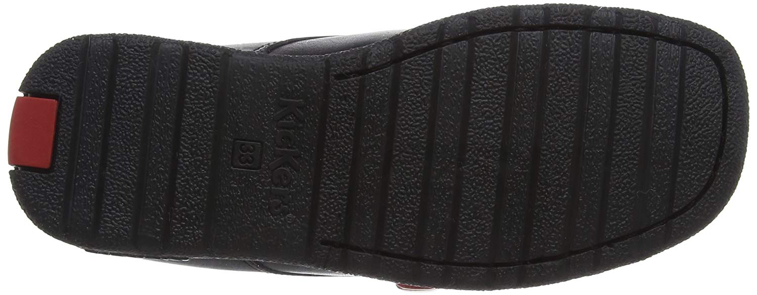 Kickers Boys 20355360 Leather Shoes, Black, 3 UK - Image 4