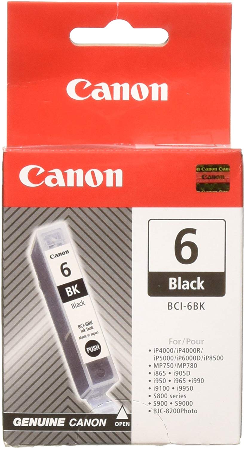 Canon BCI-6bk Black Ink Cartridge