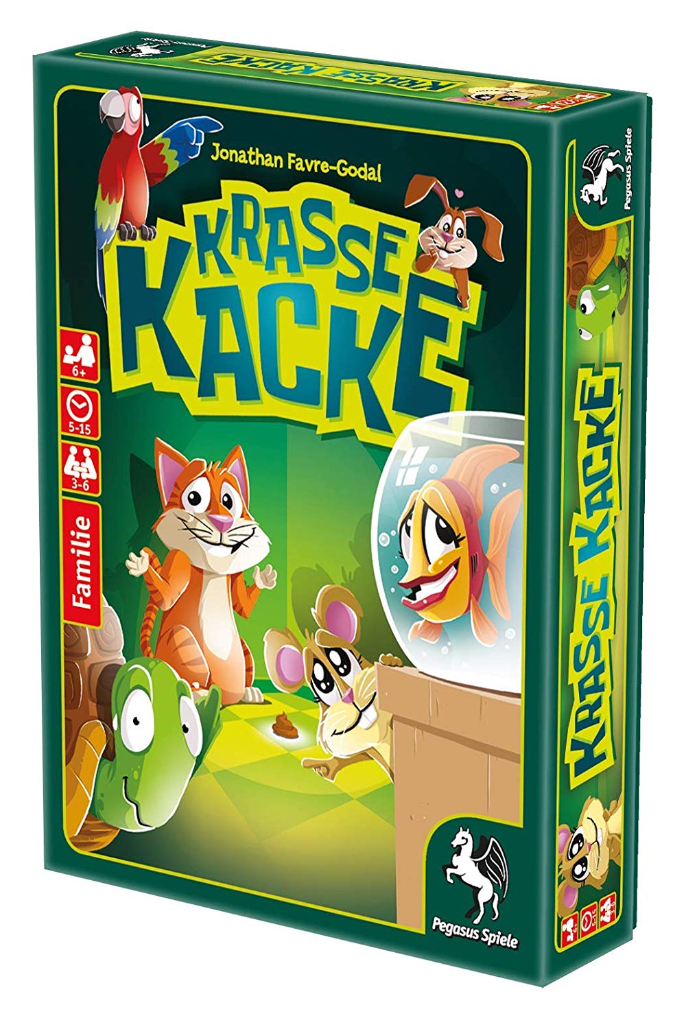 Pegasus Spiele - Krasse Kacke (Empfohlen Spiel des Jahres 2019), Colourful, 20016G, Multicoloured, Small - Image 4