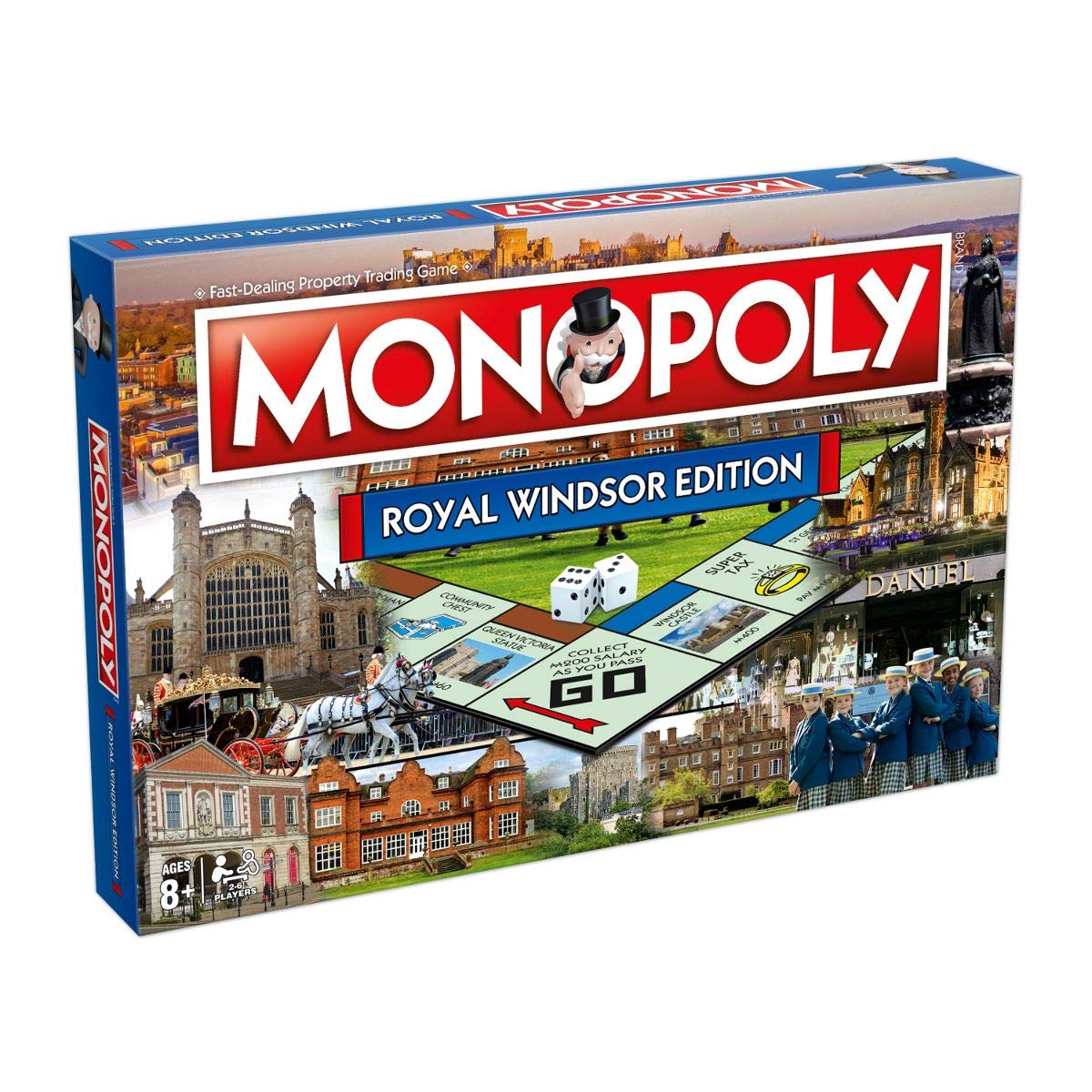 Winning Moves Royal Windsor Monopoly Board Game, Advance to the Windsor Lawn Tennis Club, Cinnamon Cafe