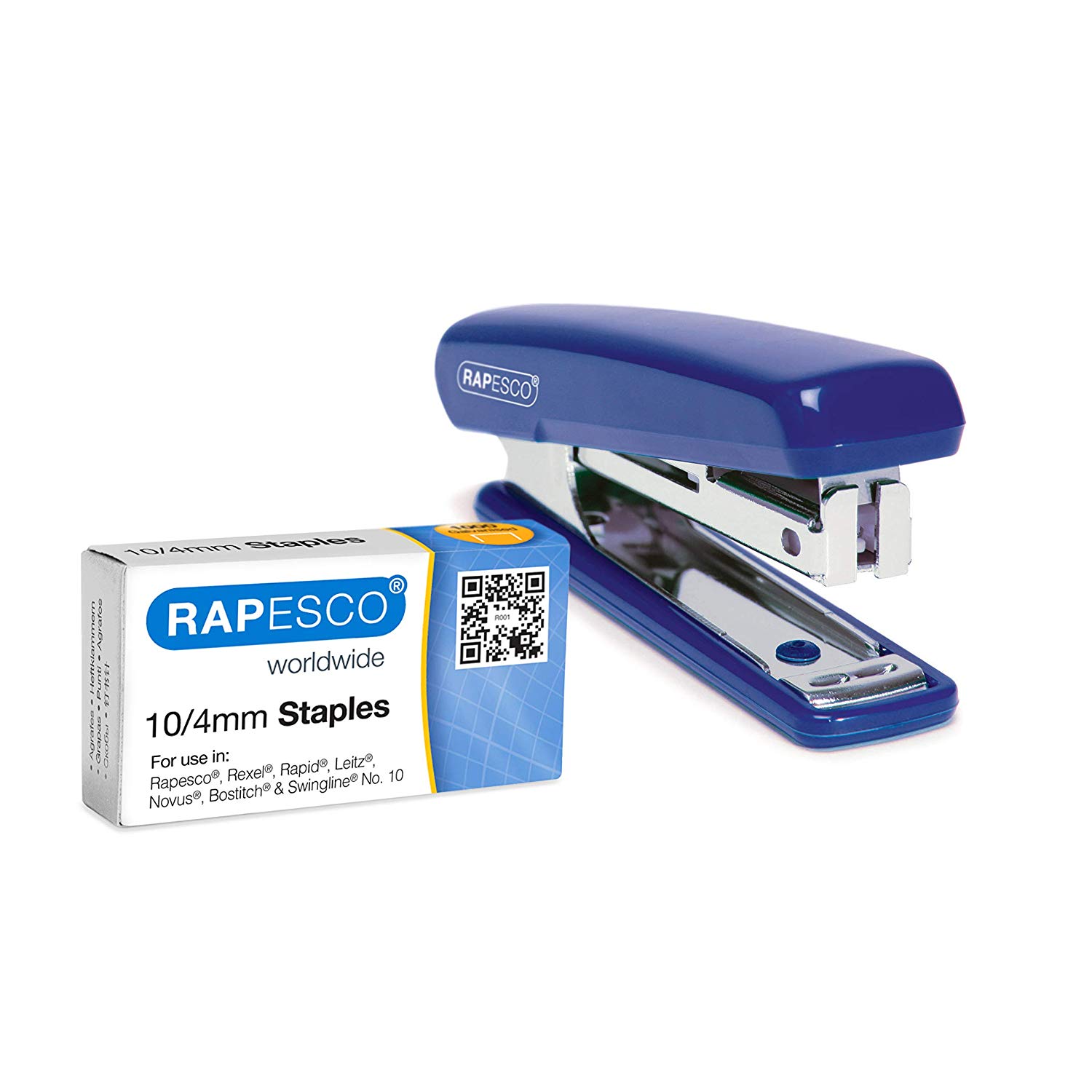 Rapesco PSE000AS Pocket Stapler with 1000 x 10/4 mm Staples, 12 Sheet Capacity, Random Assorted Colours, L - 93mm x W - 23mm - Image 3