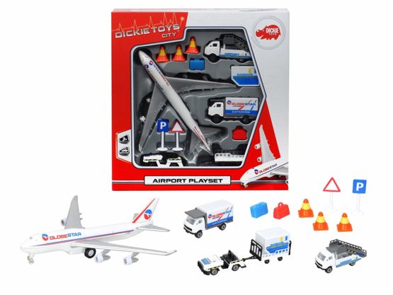 Dickie 203743001 Airport Playset for Kids Vehicle, Multicolor - Image 2