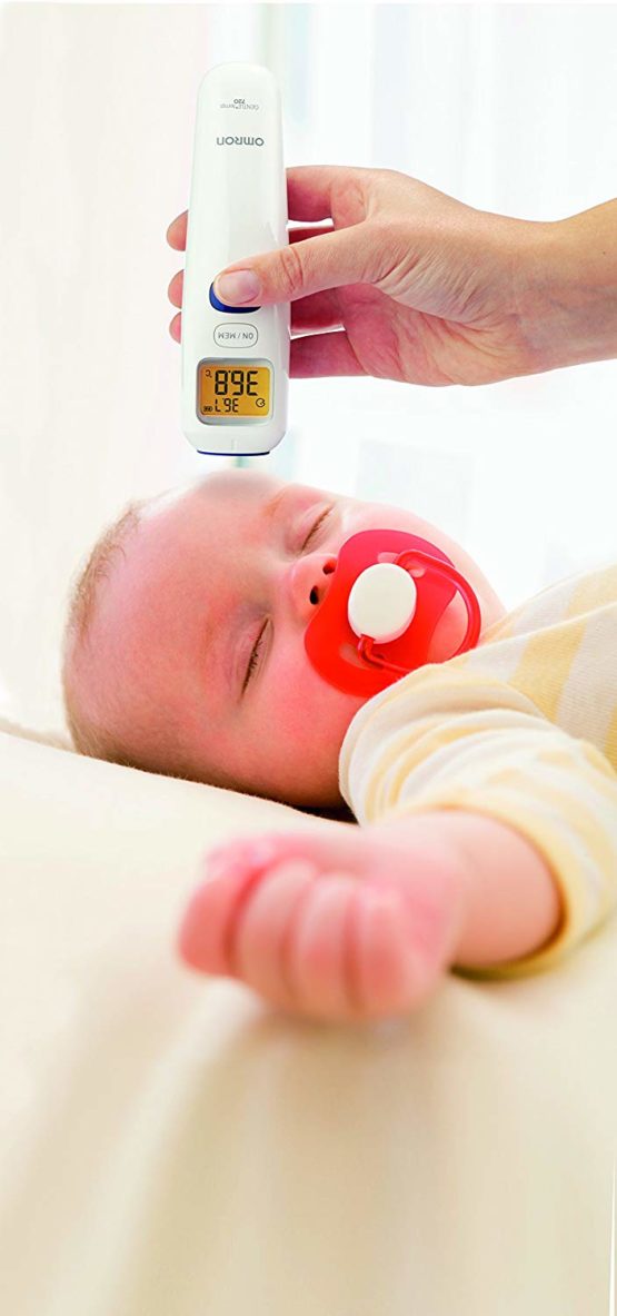 OMRON Gentle Temp 720 - digital contactless thermometer for babys, kids and adults with memory for 25 results - Image 3