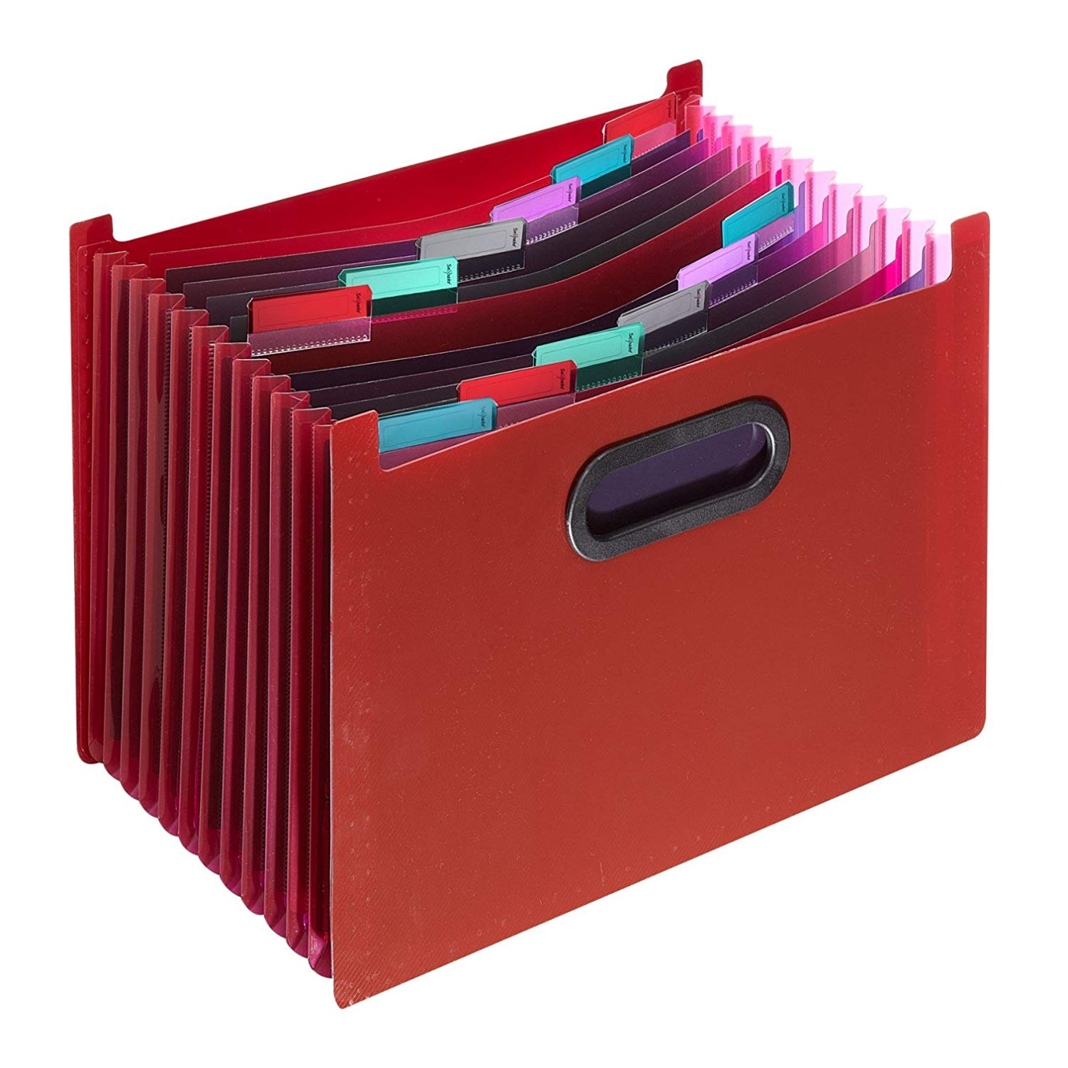 Snopake A4 Fusion Stepped Index Desk Expander 13-Part [Pack of 5] Ref ...