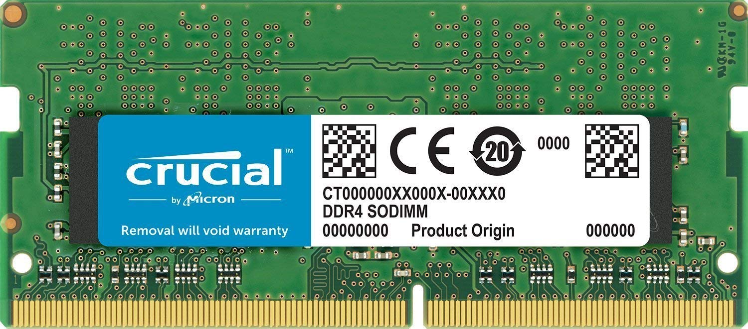 Crucial RAM 8GB DDR4 2400MHz CL17 Memory for Mac CT8G4S24AM, Green, 8GB (1x8GB)