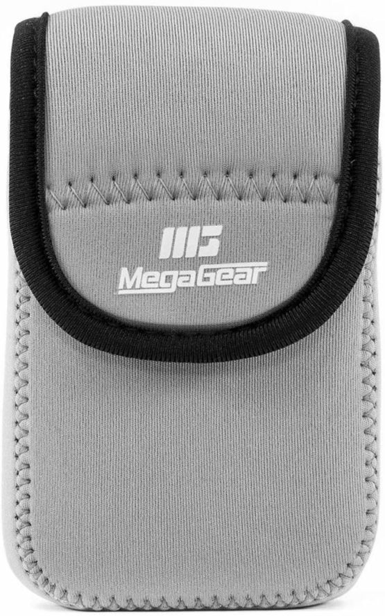 MegaGear MG039 Canon PowerShot SX740 HS, SX730 HS, SX720 HS, SX710 HS, Sony Cyber-shot DSC-HX60V, Canon PowerShot SX700 HS Ultra Light Neoprene Camera Case - Gray