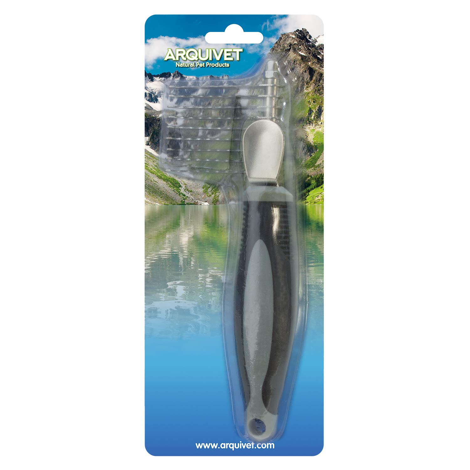 Arquivet Short Comb 19 x 16 cm - Coat Care - Hair Detangling Complement for Dogs and Cats - Rebel Chew Comb - Pet Accessories - Image 2