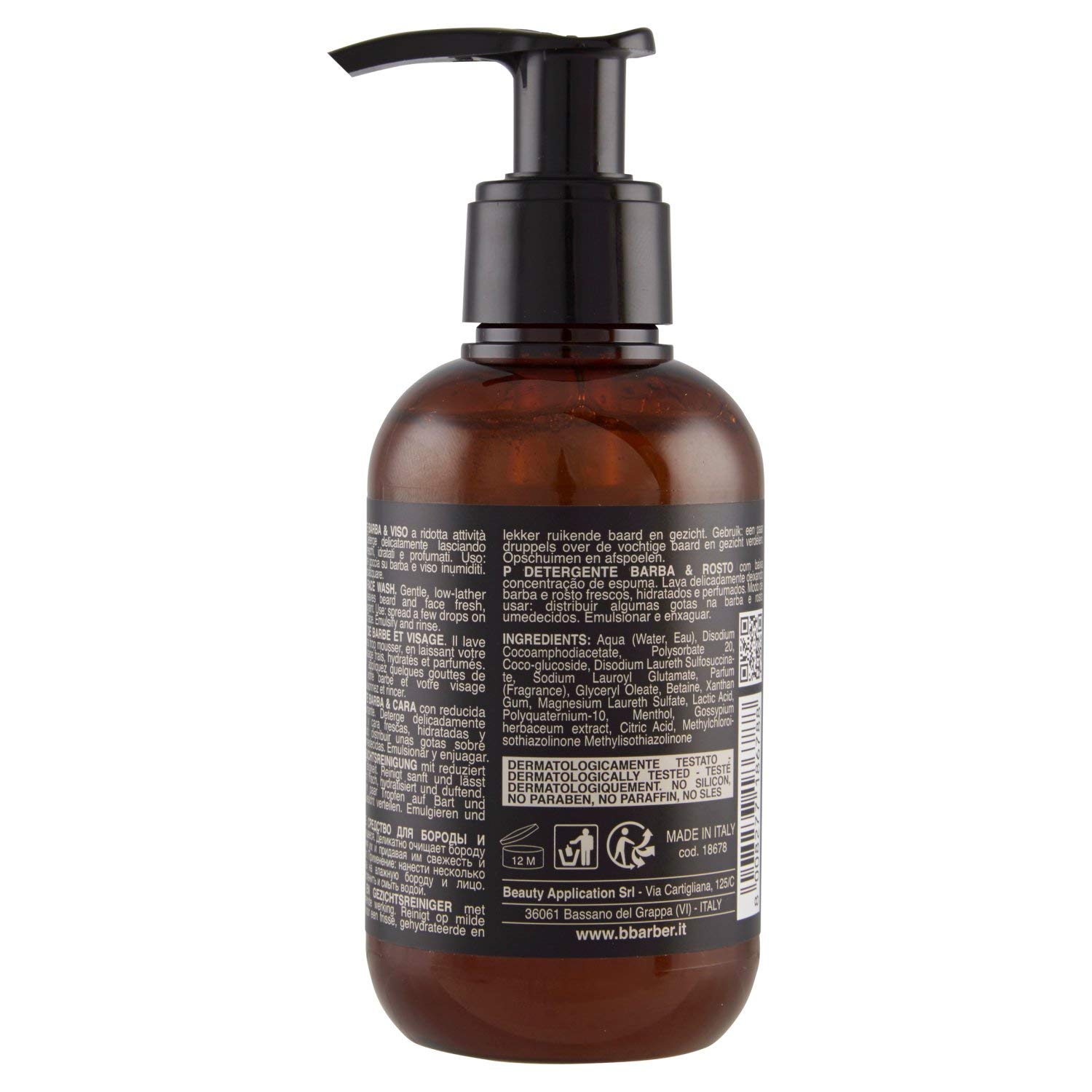 B.Barber Beard Cleanser 150 ml, 150 ml (Pack of 1) - Image 4