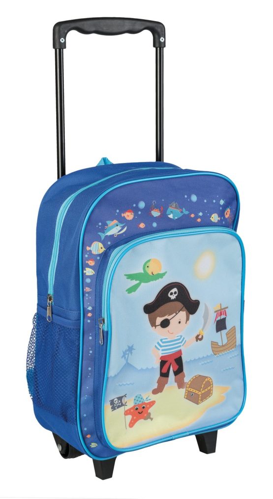 Idena Children's Luggage, Pirate (Blue) - 22045 - Image 4