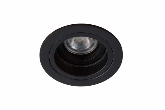 Lucide Recessed Spotlight, Metal, GU10, 50 W, Black - Image 2