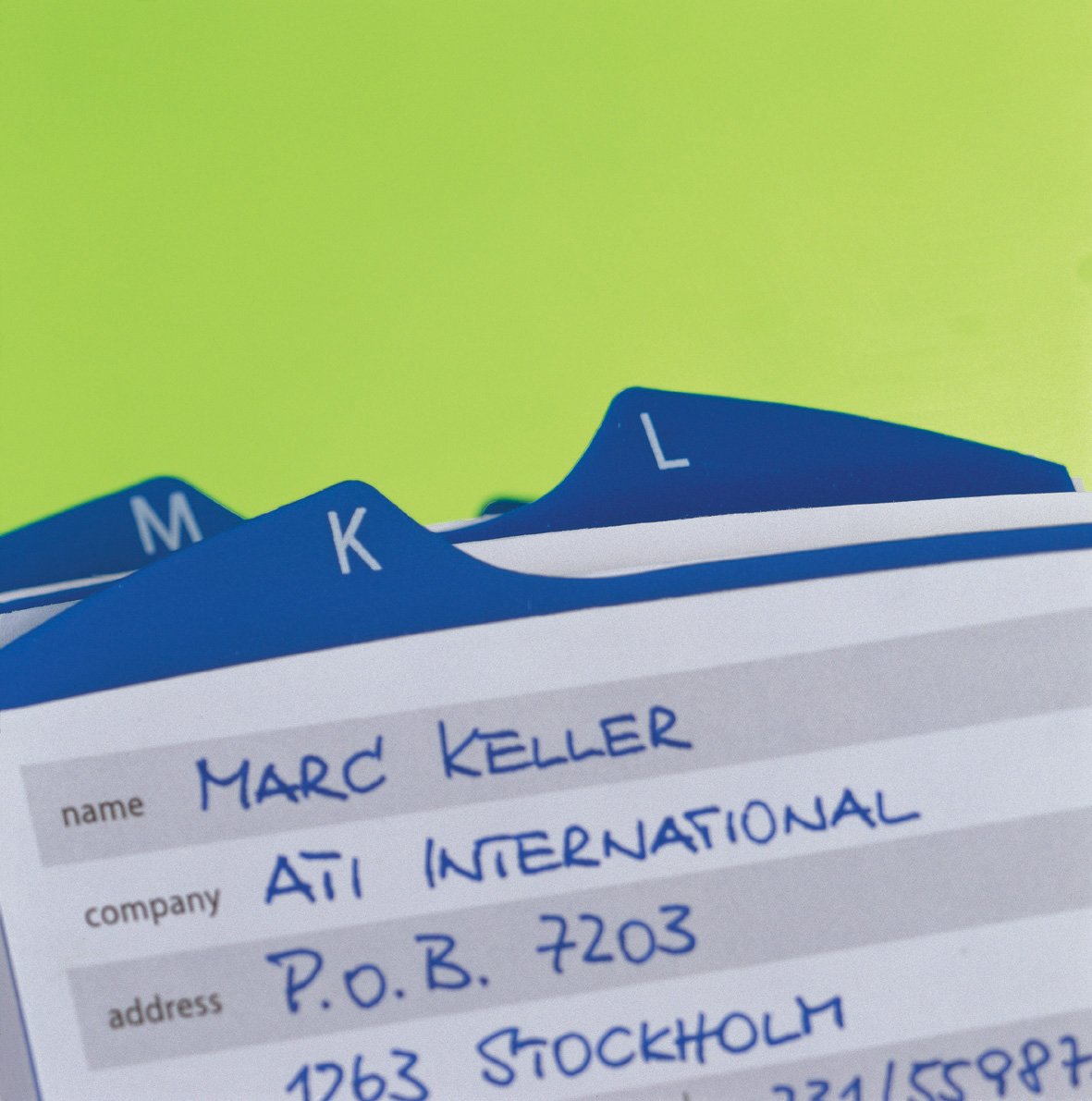 Durable Telindex Rotary Address Card Holder Includes 500 Pockets