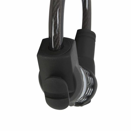 fischer Spiral Lock Combination Bike Lock Length 120 cm Diameter 10 mm Black - Image 3