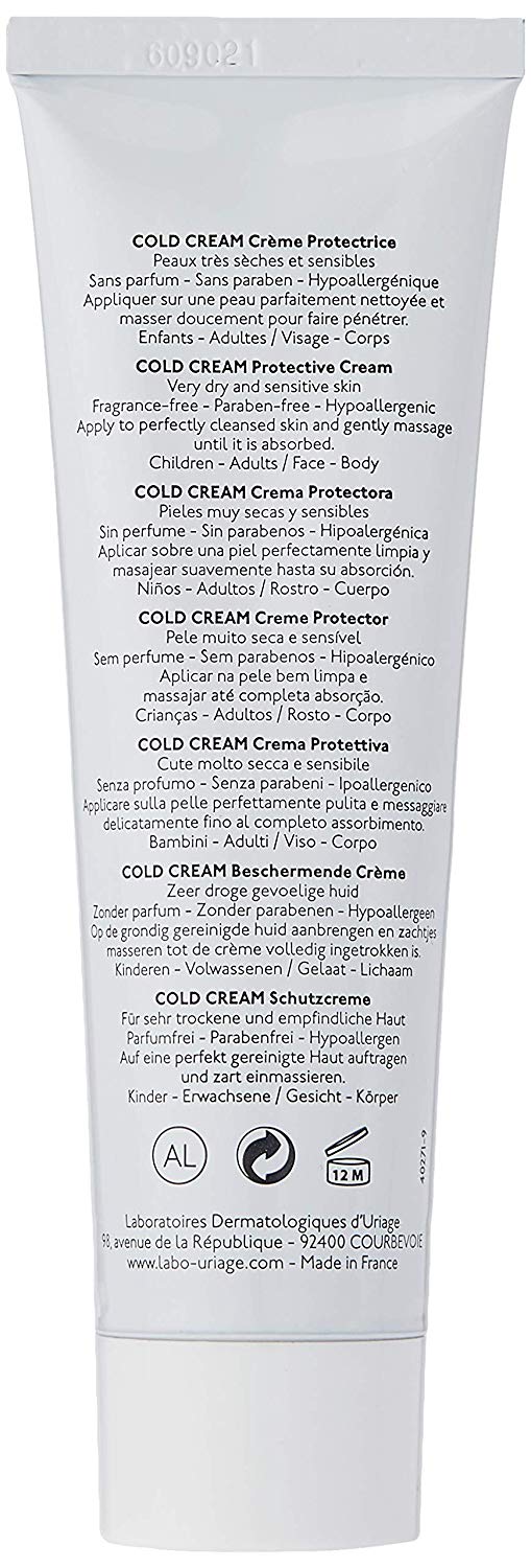 Uriage Cold Cream Protective Cream, 100 ml, 100 ml (Pack of 1) - Image 2