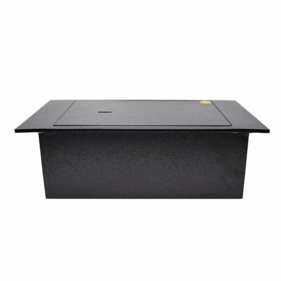 Yale Y-FLS0000 Floor Safe, Steel Construction, Steel Locking Bolts, Designed to Be Fixed To Joists/Under Floor Boards, Easy Installation 4 Litre Capacity 13 x 39 x 21 cm Hidden Home Safe - Image 2