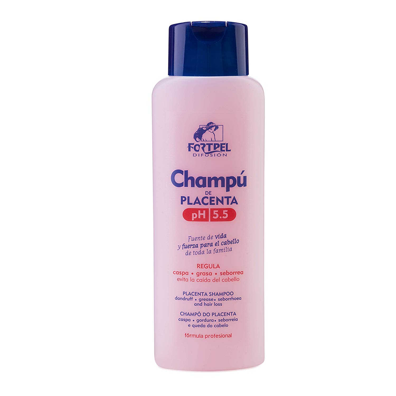 Family Placenta Shampoo for Hair Loss Dandruff & Oil - Fights Seborrhea - Fragile & Brittle Hair - Paraben Free - 500ml