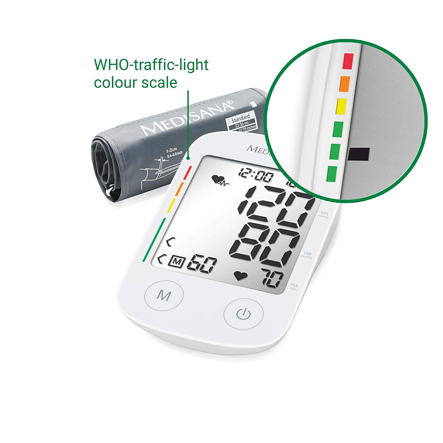 Medisana BU 535 Voice Upper arm blood pressure monitor, Automatic Digital Blood Pressure Machine with Voice Output - Image 3