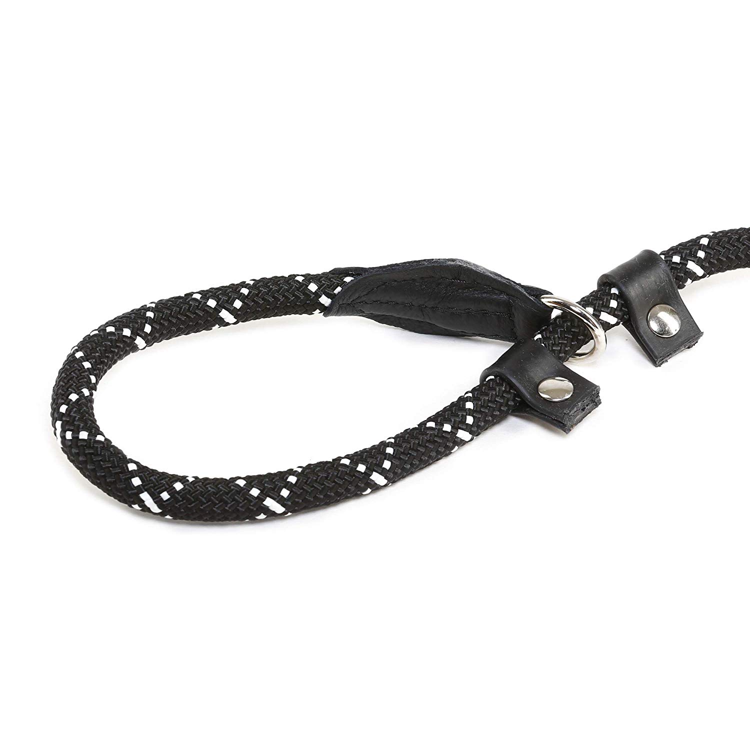 IDC Retriever Leash with Training Collar, 12 mm x 2 m, Fluorescent Black - Image 4