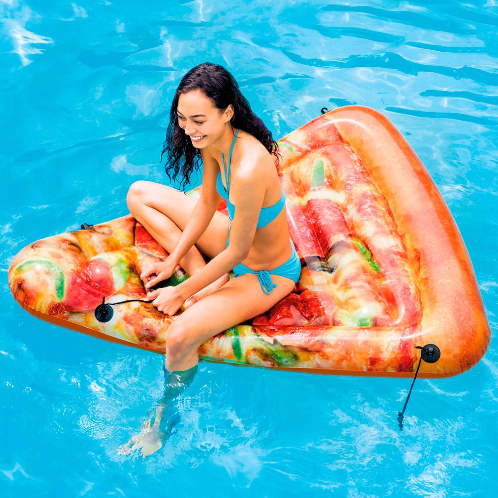 Intex - Pizza slice - 175x145 cm, Multicolor, standard size - Image 2