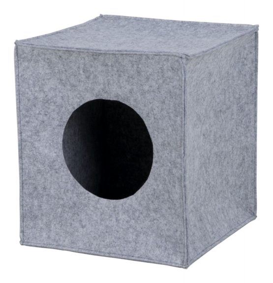 Trixie Anton Cuddly Cave for Shelf, 33 x 33 x 37 cm, Grey