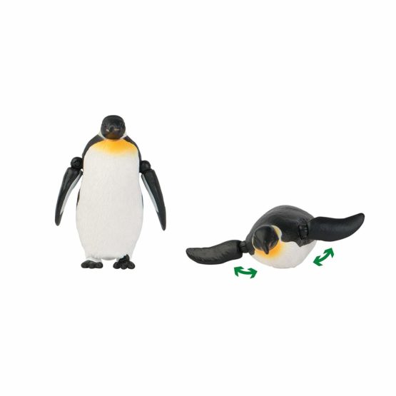 ANIA T16052 Penguin and Baby Articulated Mini Figure - Image 4