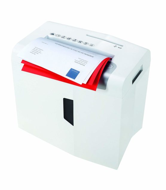 HSM Shredstar S10 Shredder Strip Cut 6 mm White/Silver - Image 2