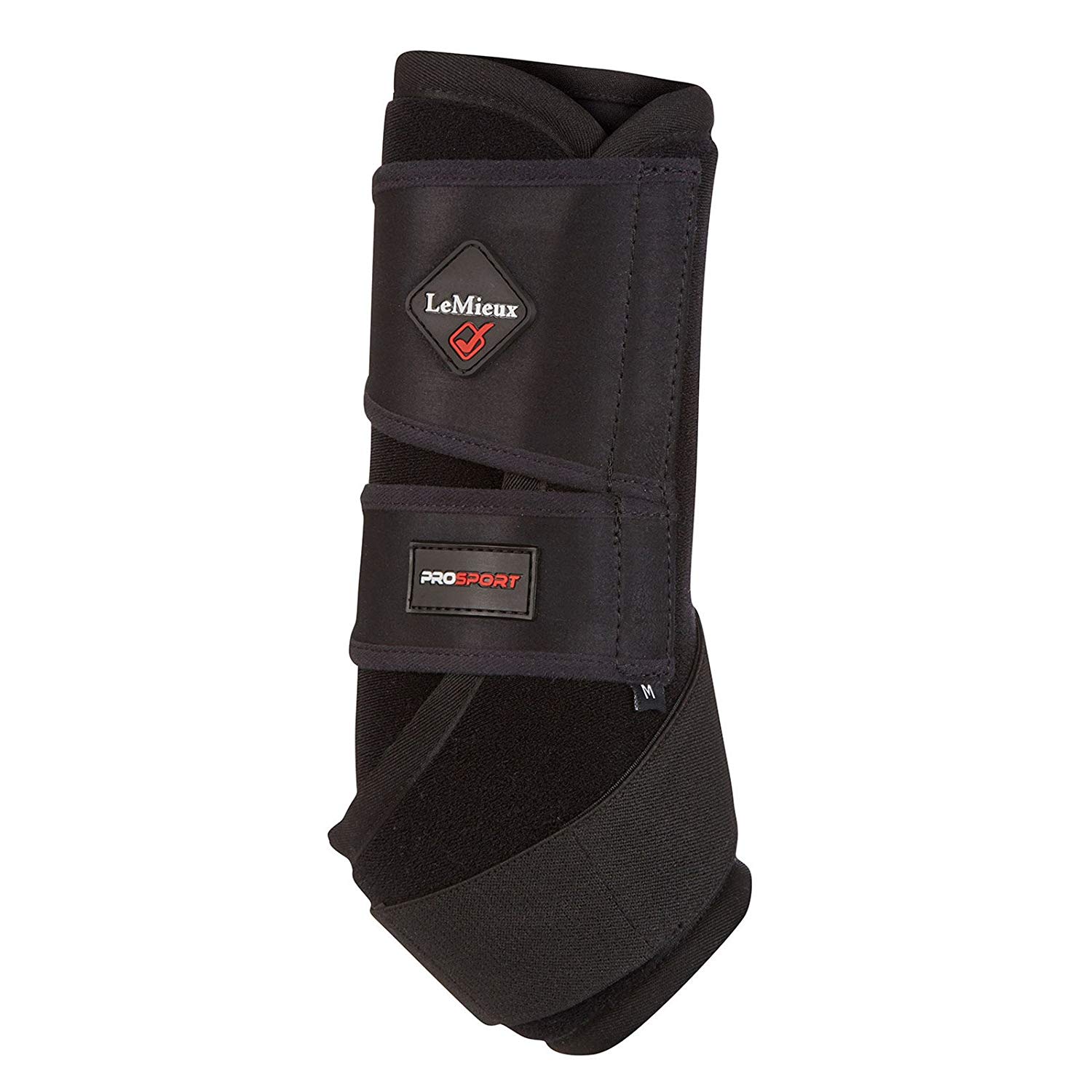 LeMieux Ultra Support Horse Boots - Protective Gear and Training Equipment - Equine Boots, Wraps & Accessories (Black/Medium)